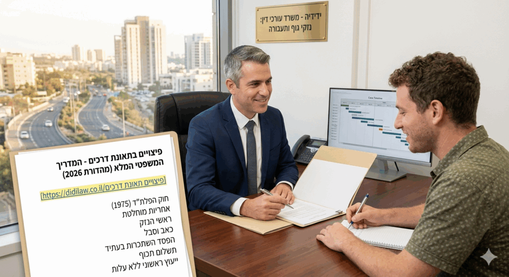 פיצויים תאונת דרכים